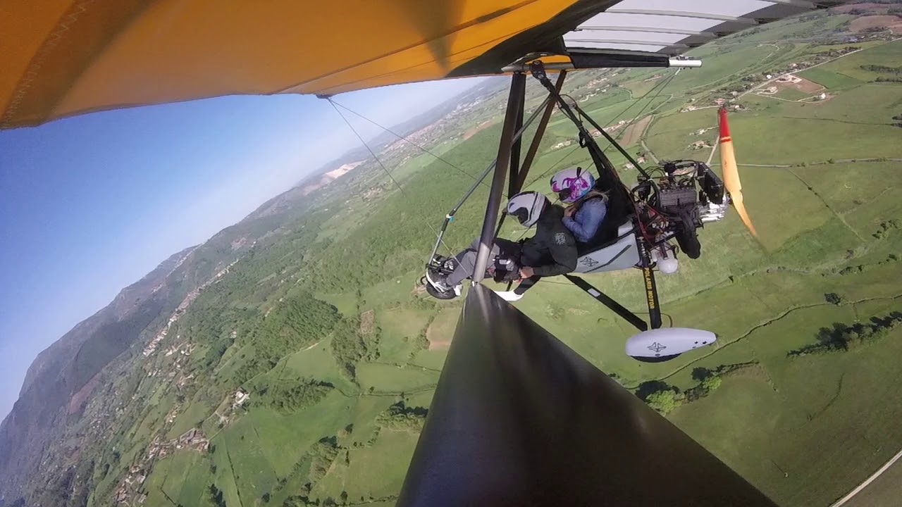 deltaplano a motore
