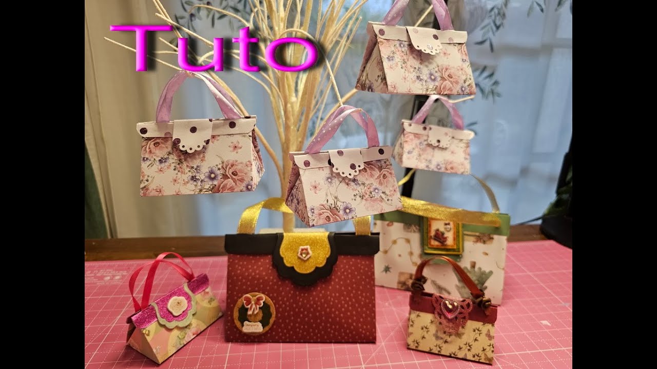 Scrap:Tuto Petits Sacs 