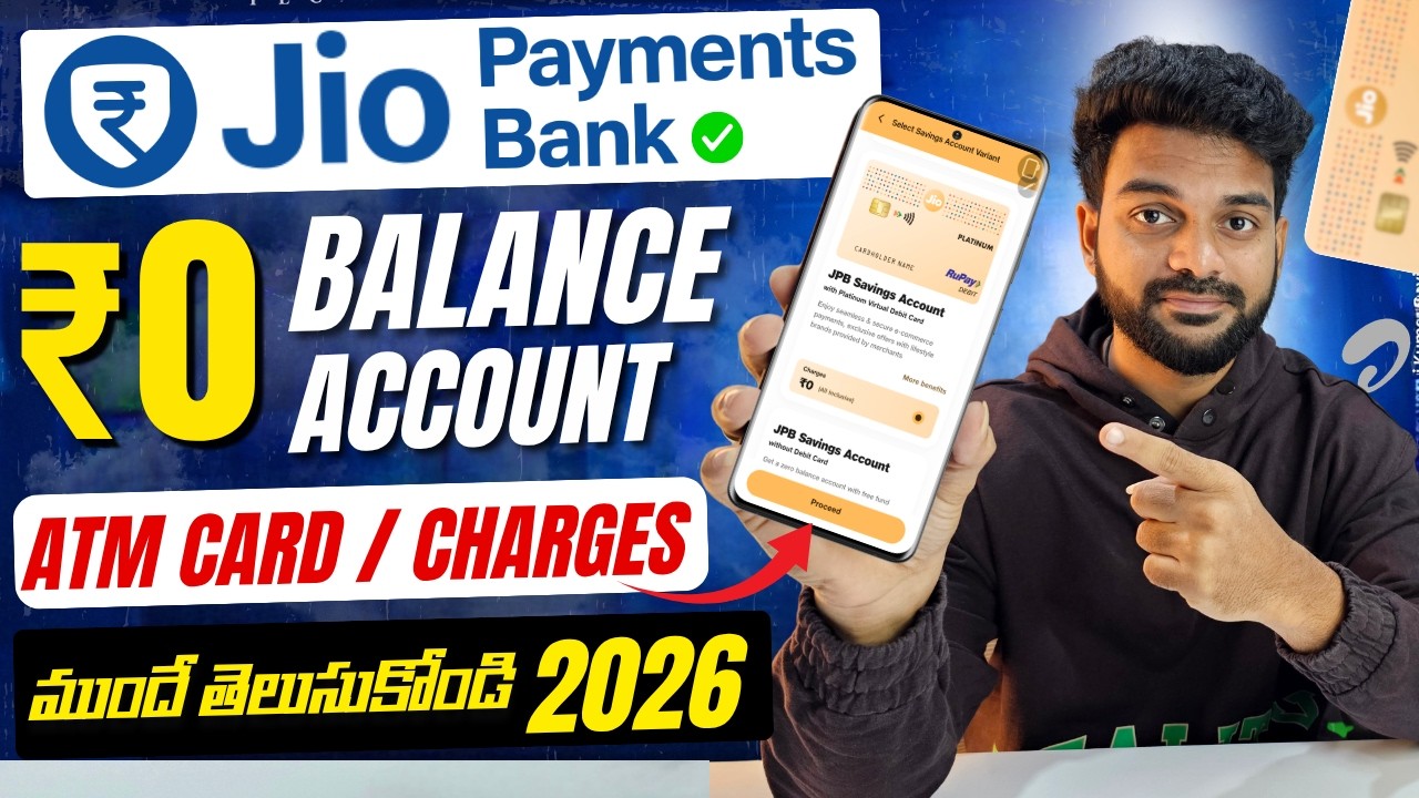 How to Open a Jio Payments Bank Account | Zero Balance Savings Account | Jio Bank Account Opening...