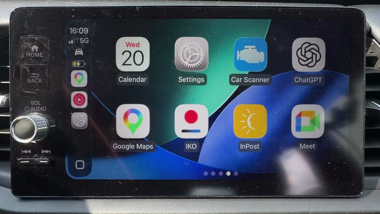 HONDA Jazz e:HEV &mdash; как включить озвучивание сообщений в CarPlay
