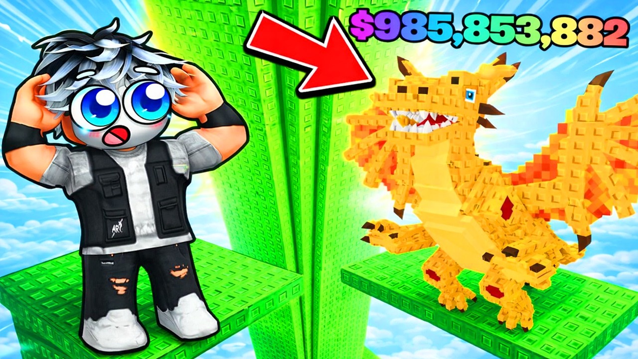 WR&Oacute;CIŁEM DO TEJ GRY PO MIESIĄCU! GROW BEANSTALK FOR BRAINROTS! Roblox
