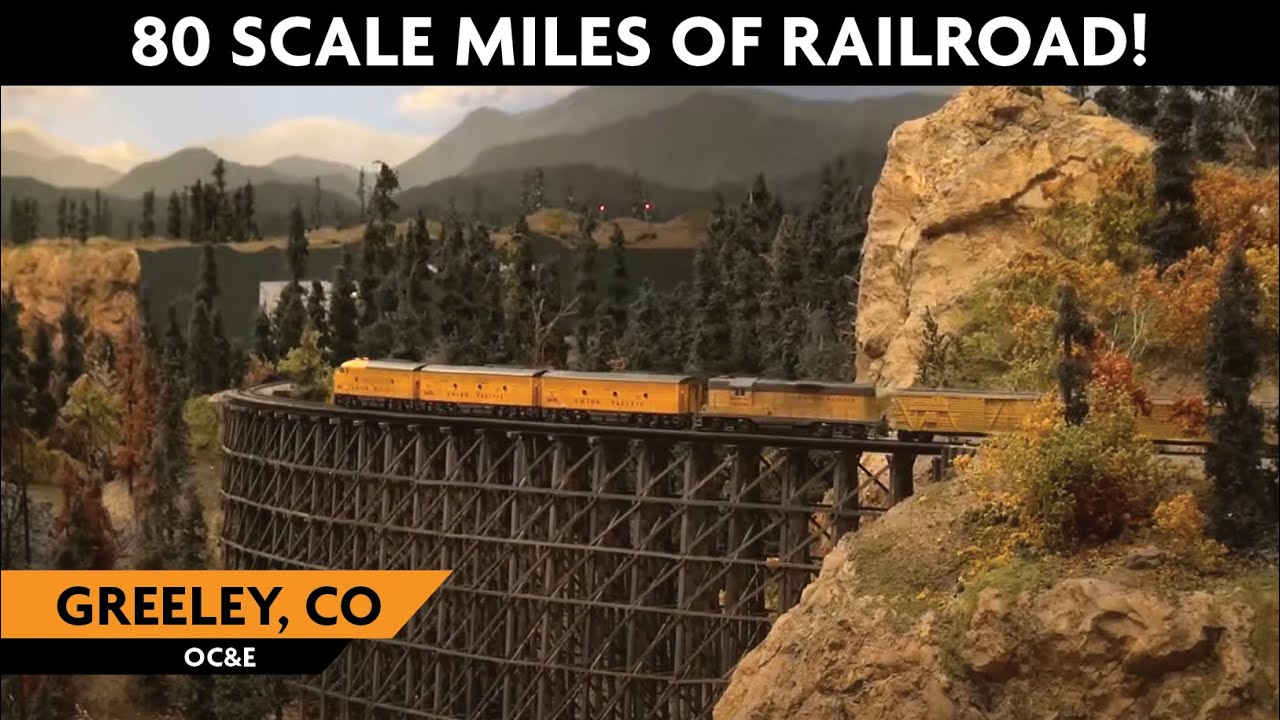 Colorado Model Railroad Museum, Greeley, CO, USA | Virtual Railfan LIVE !