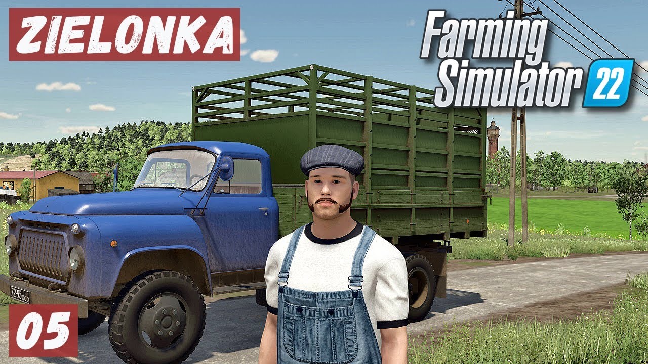 FS 22 - ZIELONKA.  Вывоз ВЕЩЕЙ из сарая.  Поставил ОВЧАРНЮ.  Купил ОВЕЦ # 05