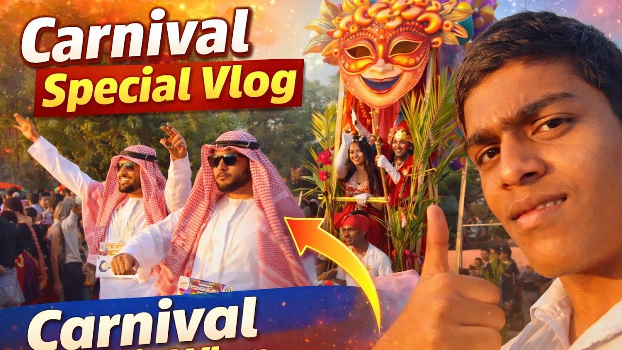 Carnival vlog goa| ye kya hua!😰 #vlog18 