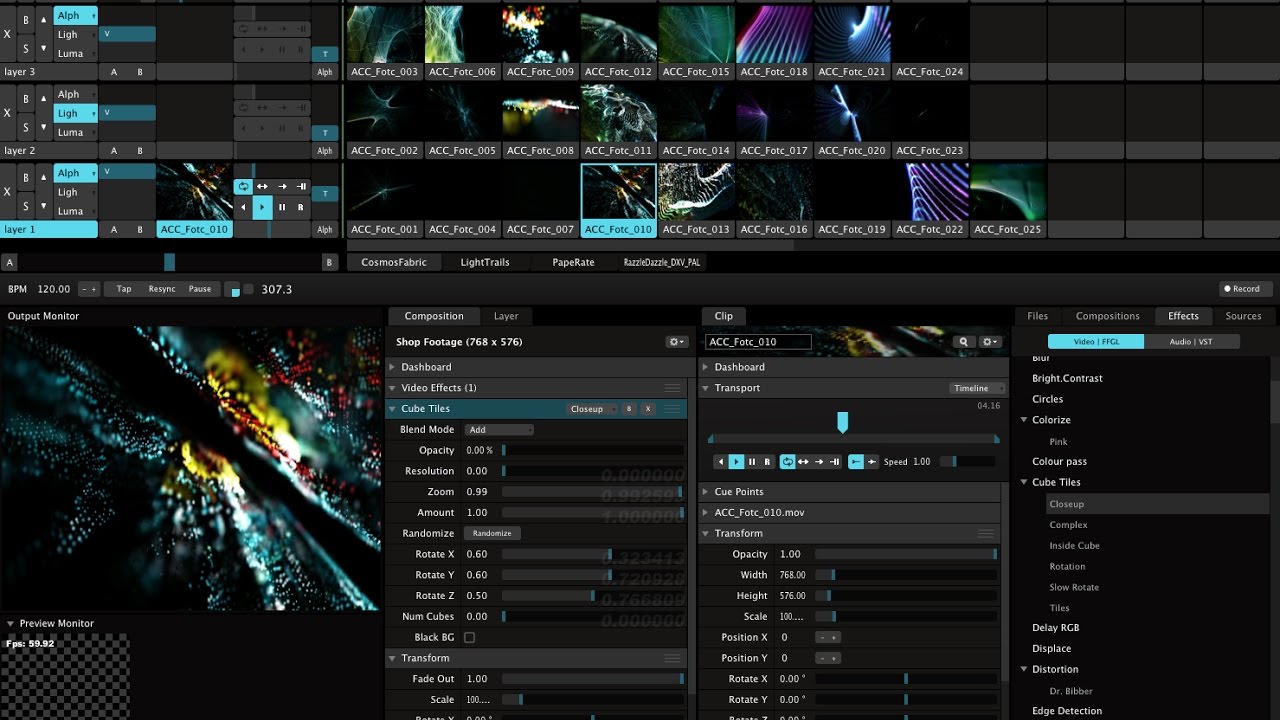 VJ Tutorial: Make Generative VJ Loops With Resolume Day 5