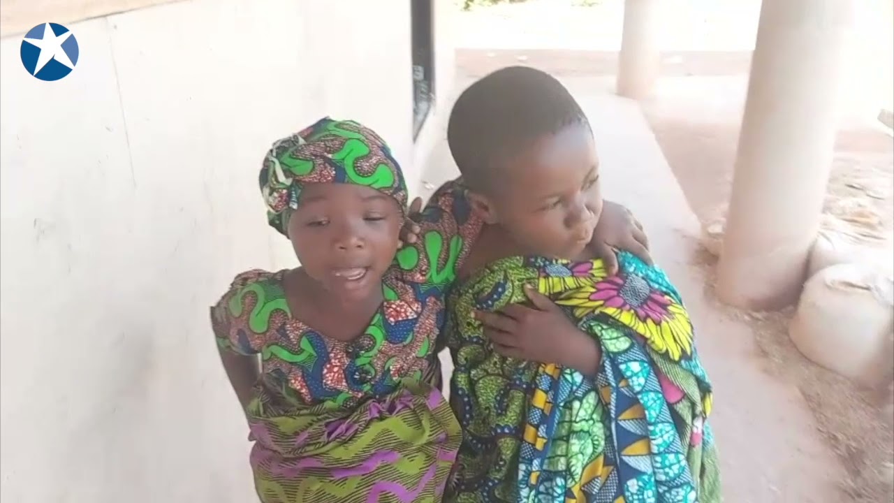 School play in Pechi, Ghana: Birth of Jesus Christ