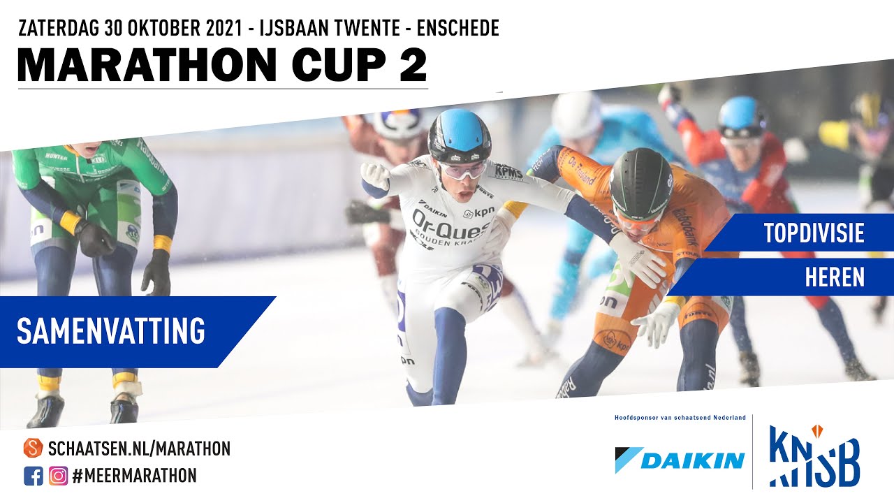 Samenvatting Marathon Cup 2 Enschede - Topdivisie Heren