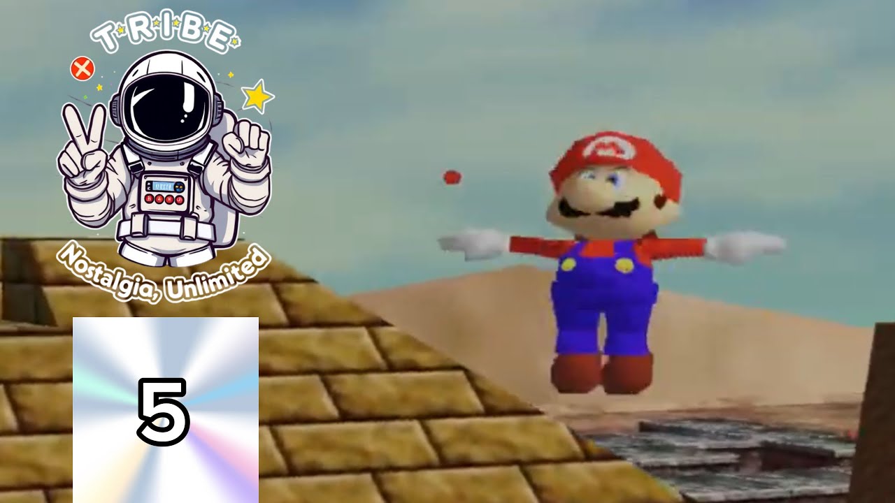 Super Mario 64 Live Stream - Episode 5 - “The Sands Are Not Your Friend..”