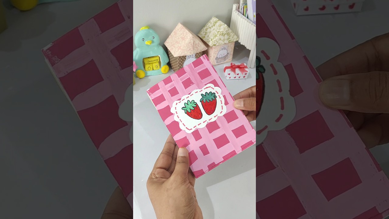 Did a child do Mini Journaling?? 🍓💓| #shorts #trending #youtubeshorts | Hadiya firdous|