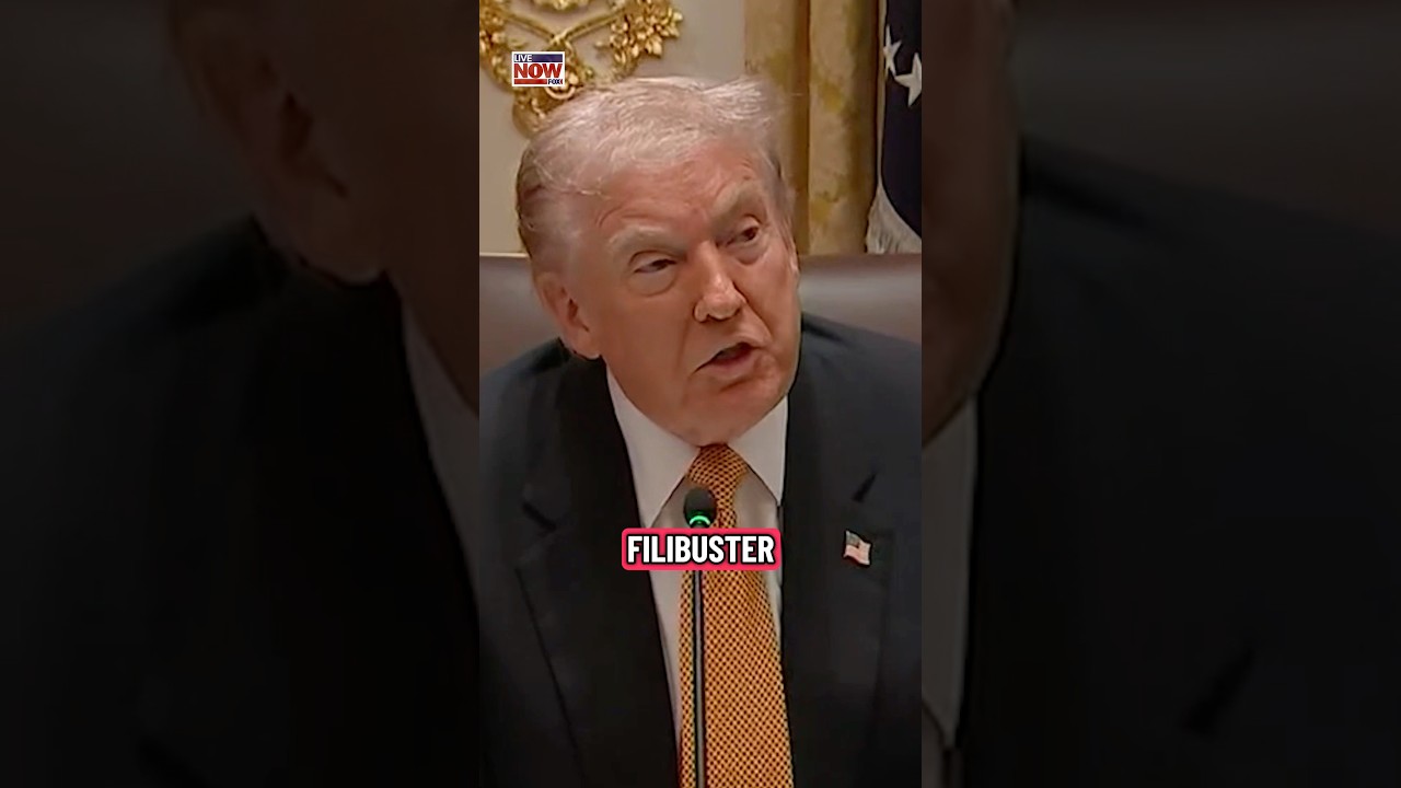 Trump urges Republicans to terminate the filibuster