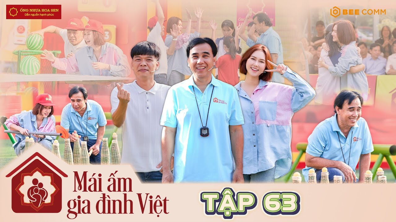 Mái Ấm Gia Đình Việt |Tập 63:Hương Giang,Trung Ruồi khiến Quyền Linh cúi đầu cảm ơn vì những món quà
