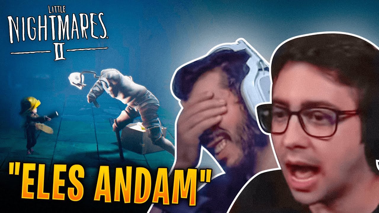 YOUTUBERS REAGINDO A CENA MAIS AGONIANTE DE LITTLE NIGHTMARES 2