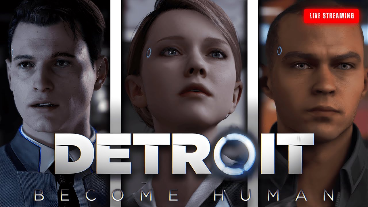 Detroit: Become Human - Every Choice Matters | Live Now | Part 1 #detroitbecomehuman