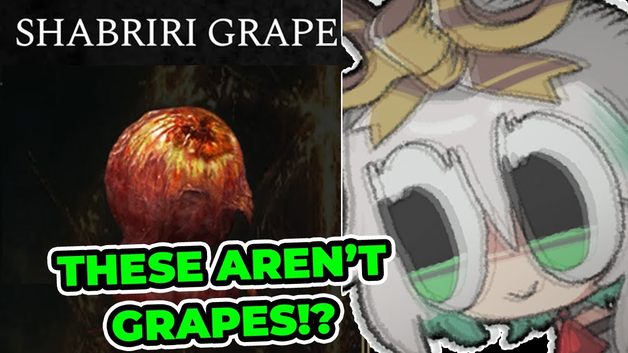 Cecilia Reaction When She Found Out What Shabriri Grape Is In Elden Ring [ Hololive EN ]