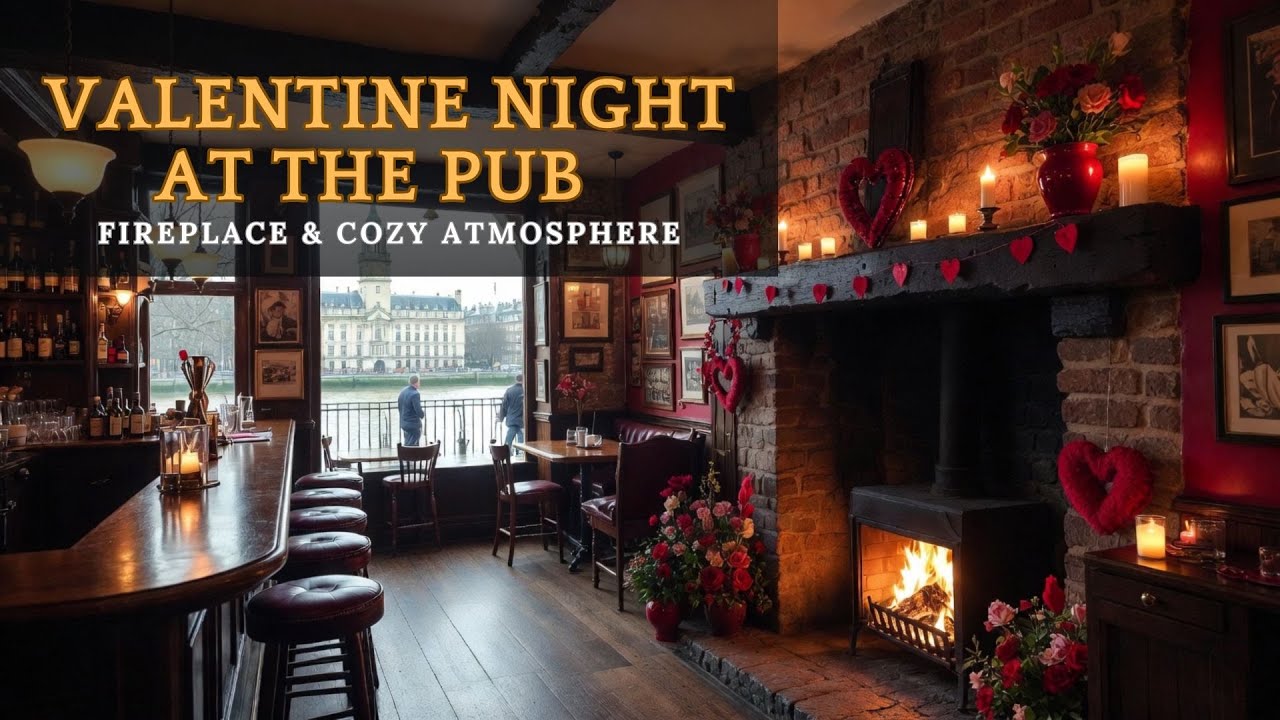 Romantic Blues At A Cozy English Pub