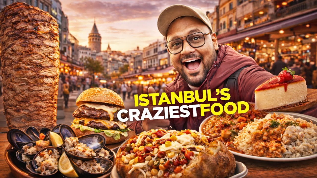 What to Eat in Istanbul | Turkish Street Food from Taksim to Galata