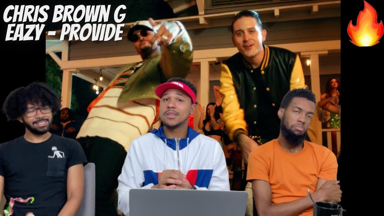 Реакция на клип G-Eazy - Provide (Official Video) ft. Chris Brown, Mark Morrison!!!