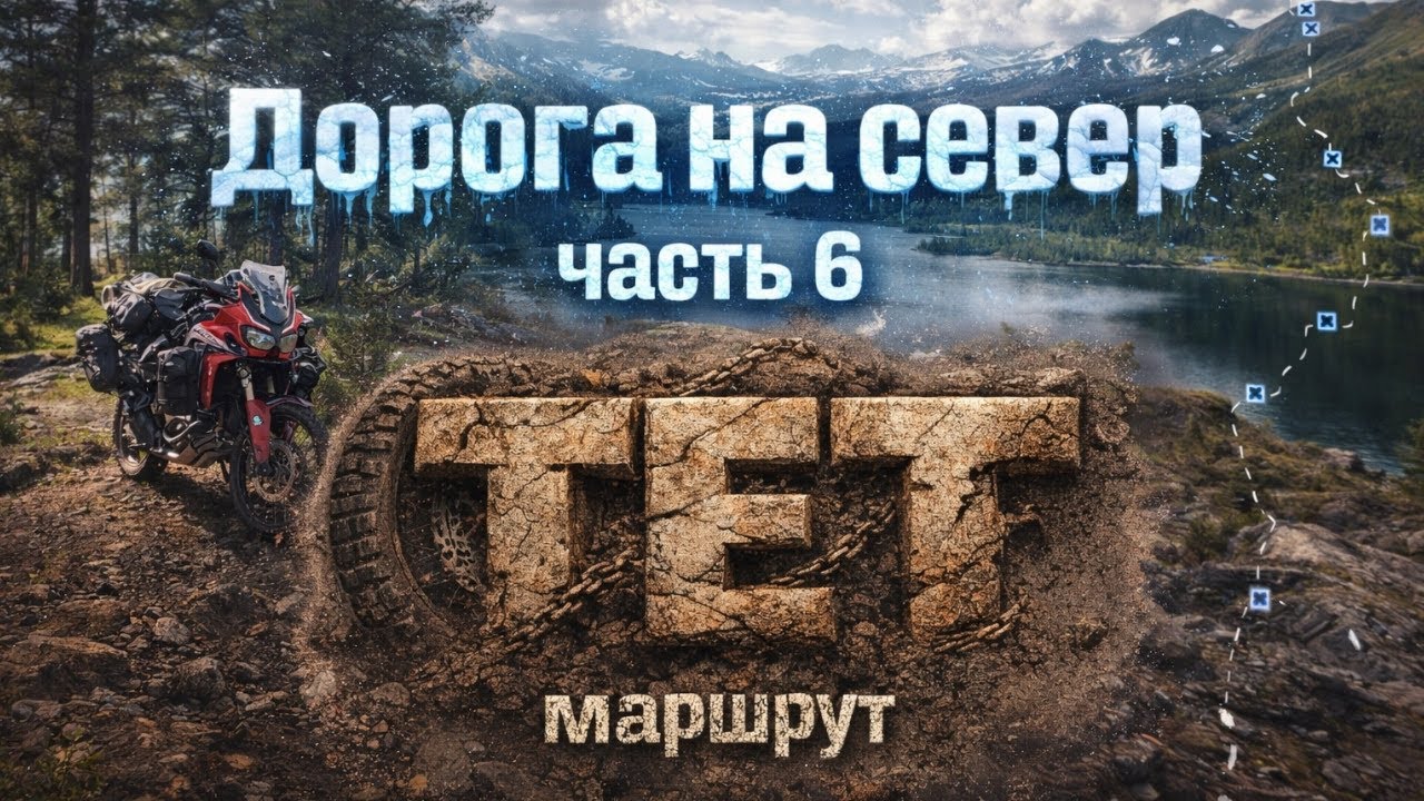 Норвегия на мотоцикле — Дорога на север | Часть 6