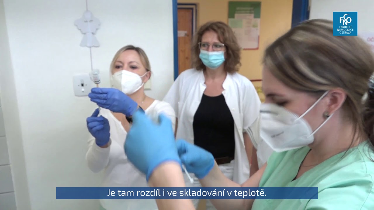 Vakcínu Moderna aplikovali zdravotníci FNO klientům i zaměstnancům Čtyřlístku.