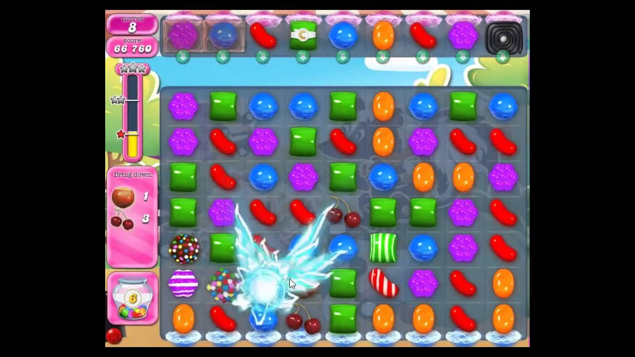 Candy Crush Saga Level 1366