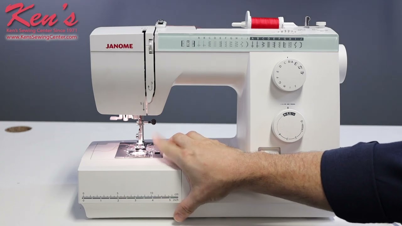 Janome Sewist 721 Sewing Machine Overview