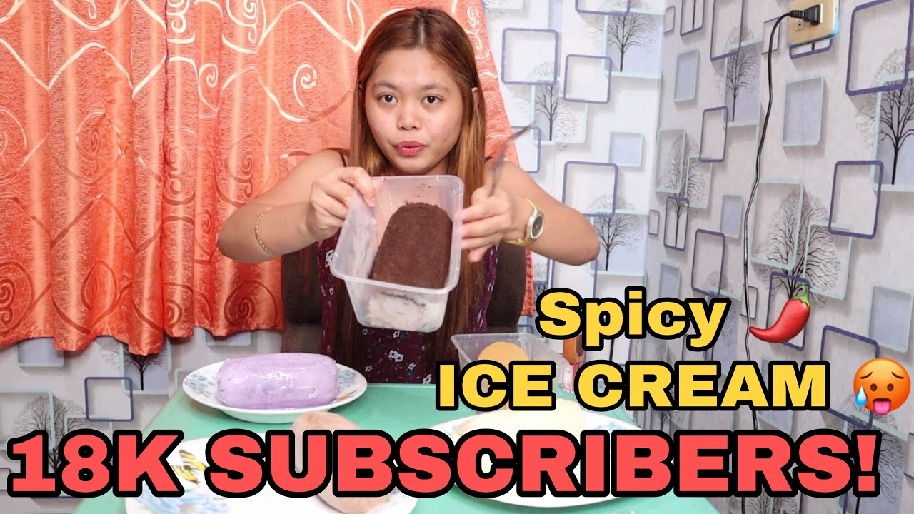SPICY ICE CREAM MUKBANG / YOUTUBE LIFE VS LOVE LIFE