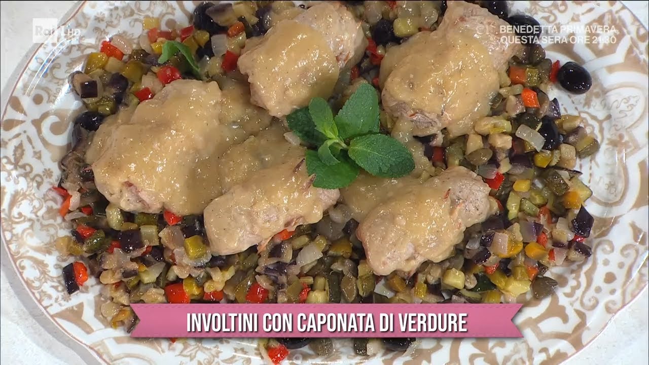 Involtini con caponata di verdure - È sempre mezzogiorno - 24/03/2023