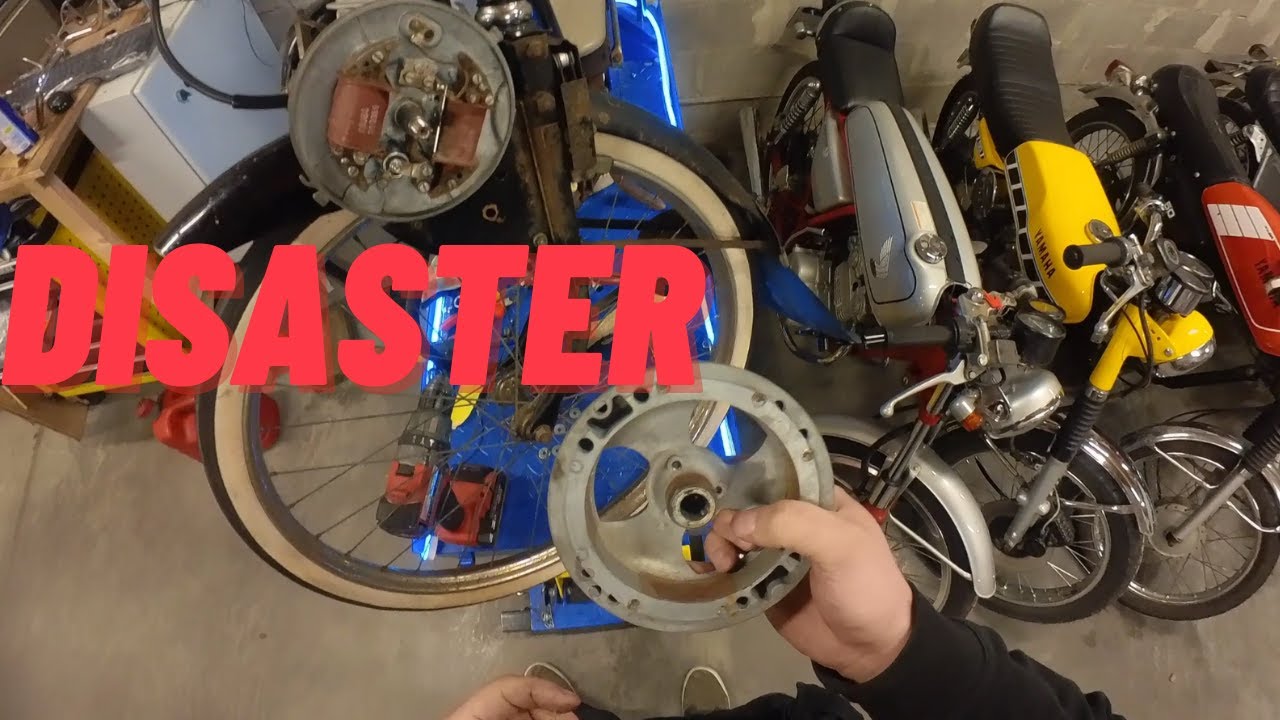 Solex 1400 (Koffertje) - First start ends in disaster!