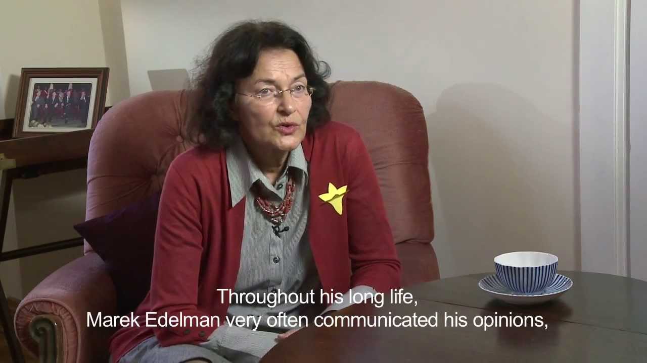 The Daffodil Campaign 2013: Paula Sawicka remembers Marek Edelman | POLIN Museum