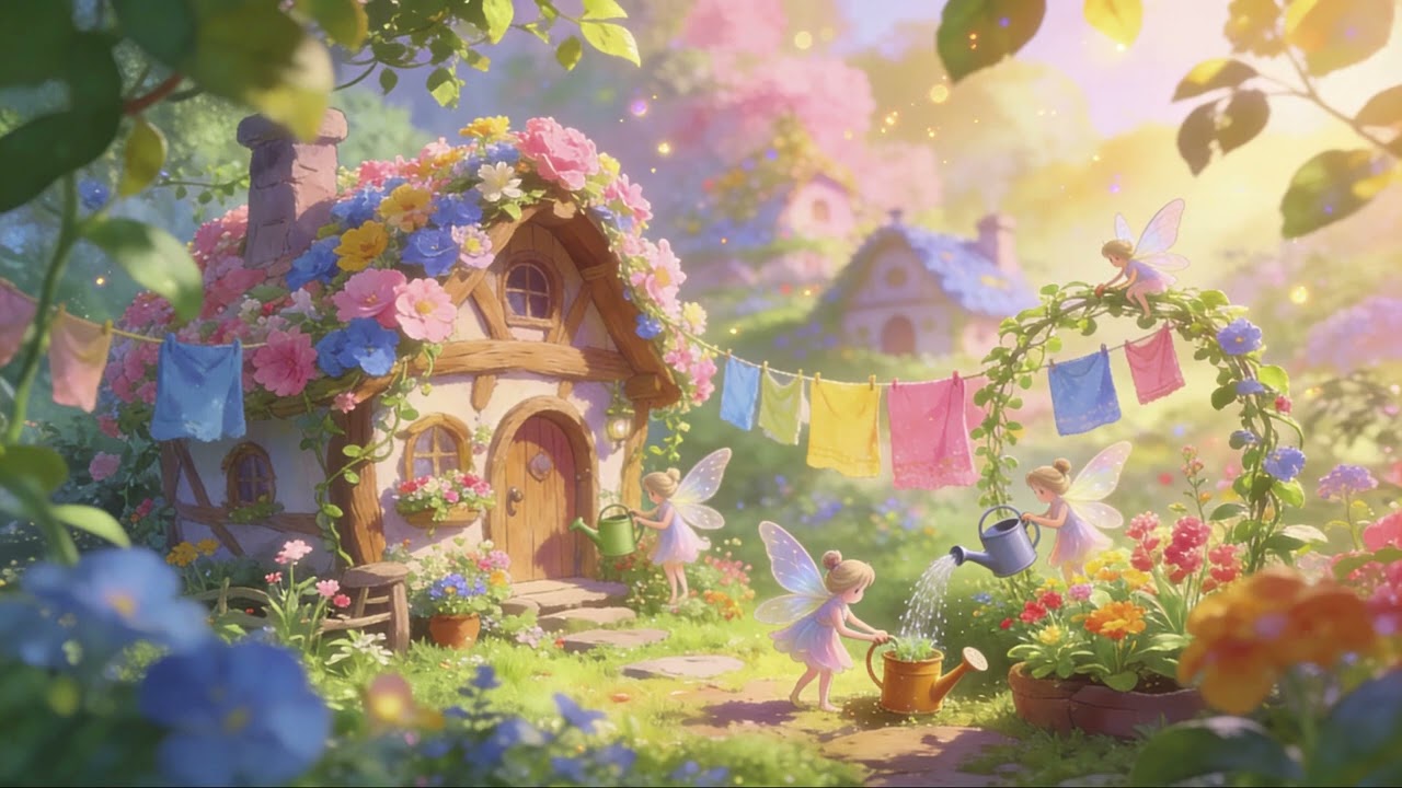 𝓟𝓵𝓪𝔂𝓵𝓲𝓼𝓽 A Day in the Fairy Village 🌿 | Fantasy Playlist for Study & Relax