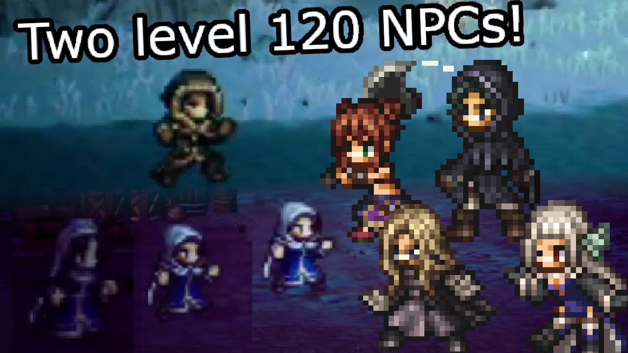 Canalbrine & Cold Cape Lv.120 NPCs - JP Ver. Octopath Traveler: Champions of the Continent
