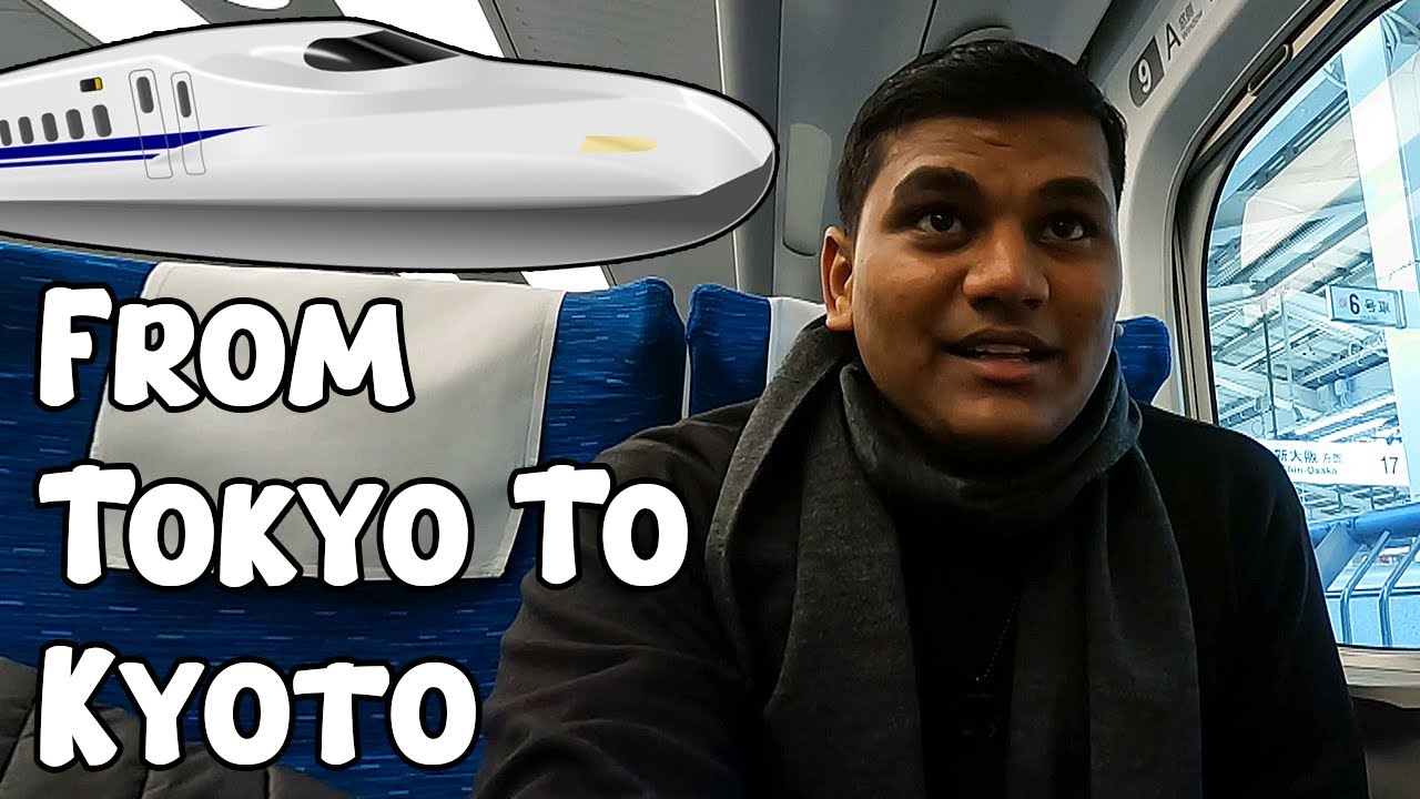 From Tokyo to Kyoto 445 km ride by Bullet Train (Day 8)