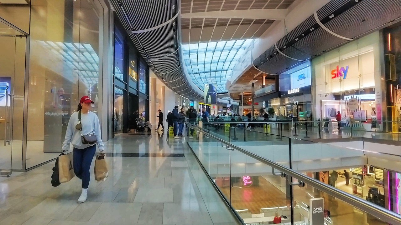 LONDON Stratford Westfield Shopping Centre | Walking Tour 4k