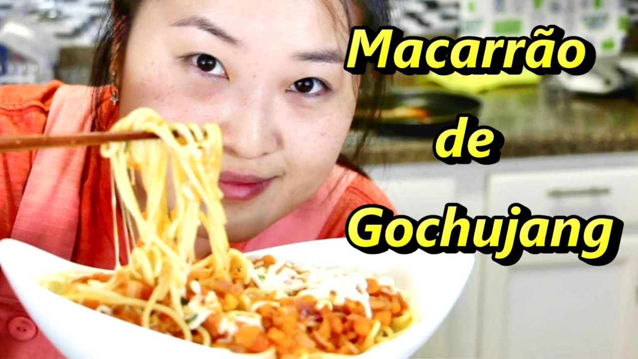 Macarrão de gochujang (고추장 스파게티)