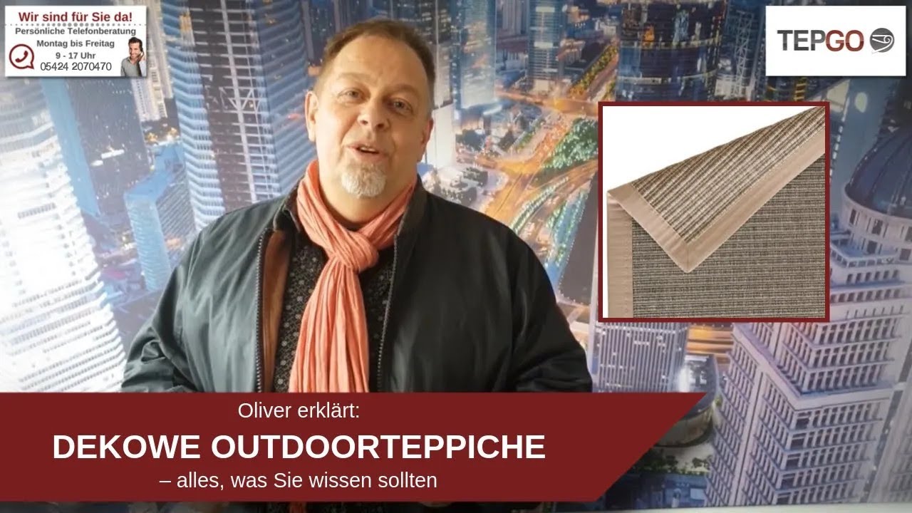 DEKOWE Outdoorteppich
