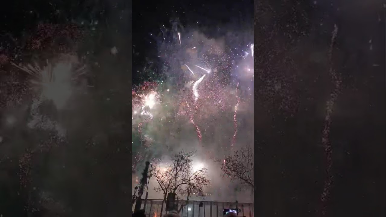 Incredible Night Mascletà in Valencia | Las Fallas Fireworks Show