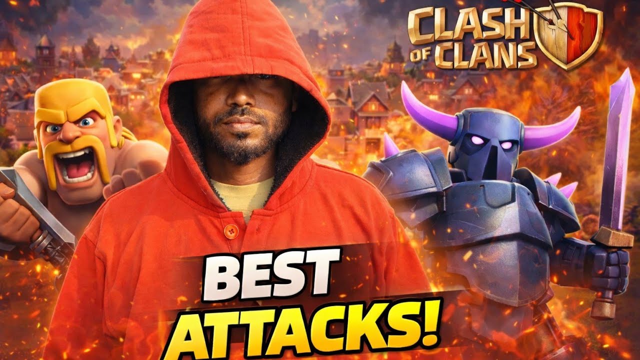 🔥CLASH OF CLANS LIVE🔥Non-Stop Attacks | Full Loot | Wall Upgrade💥 #VillageVlogs #COCLive #GamingLive
