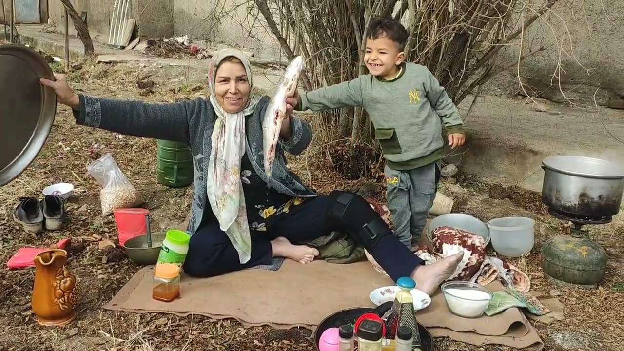 .A delicious and delicious dish cooked by Mom.