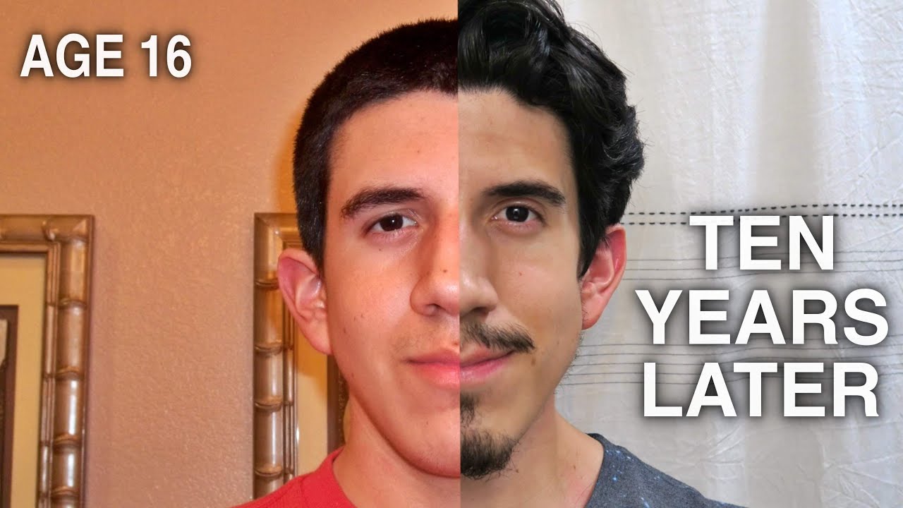 I Took a Photo of Myself Everyday for 10 Years | Age 16 to 26 Years Old