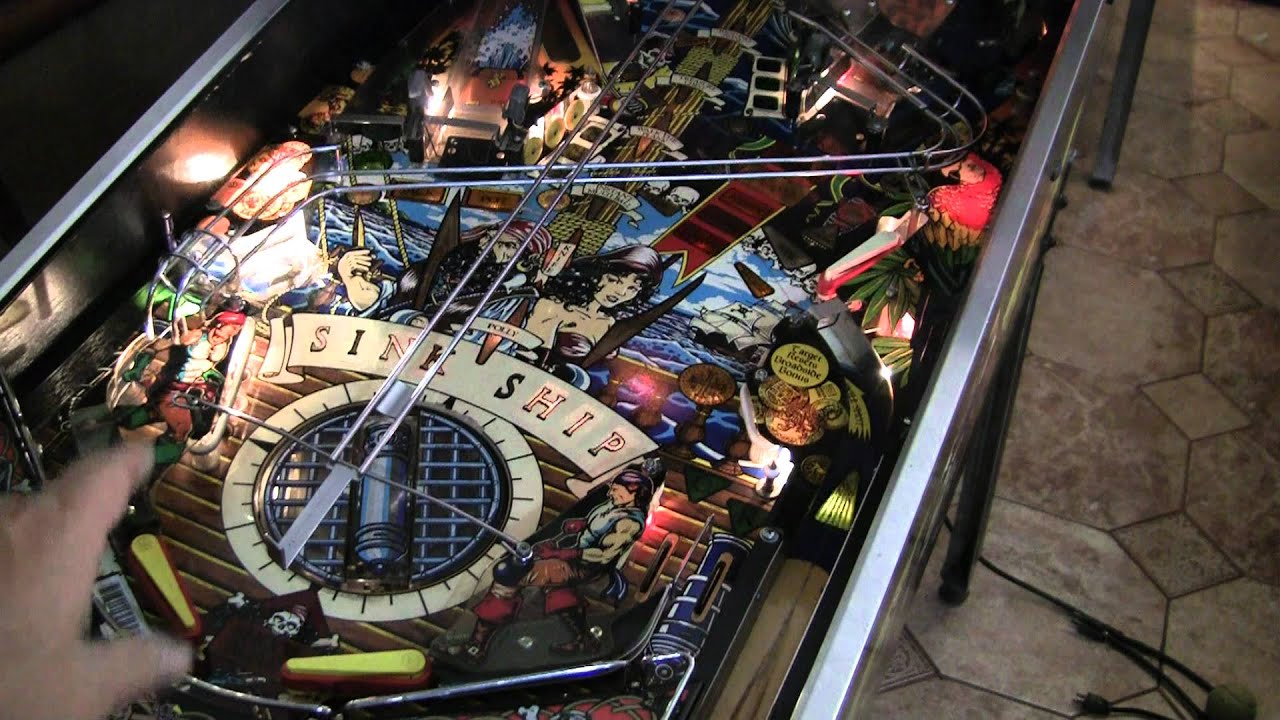 Rebuilding pinball flippers - Bally Black Rose WPC - Pt 8 - PinballHelp.com