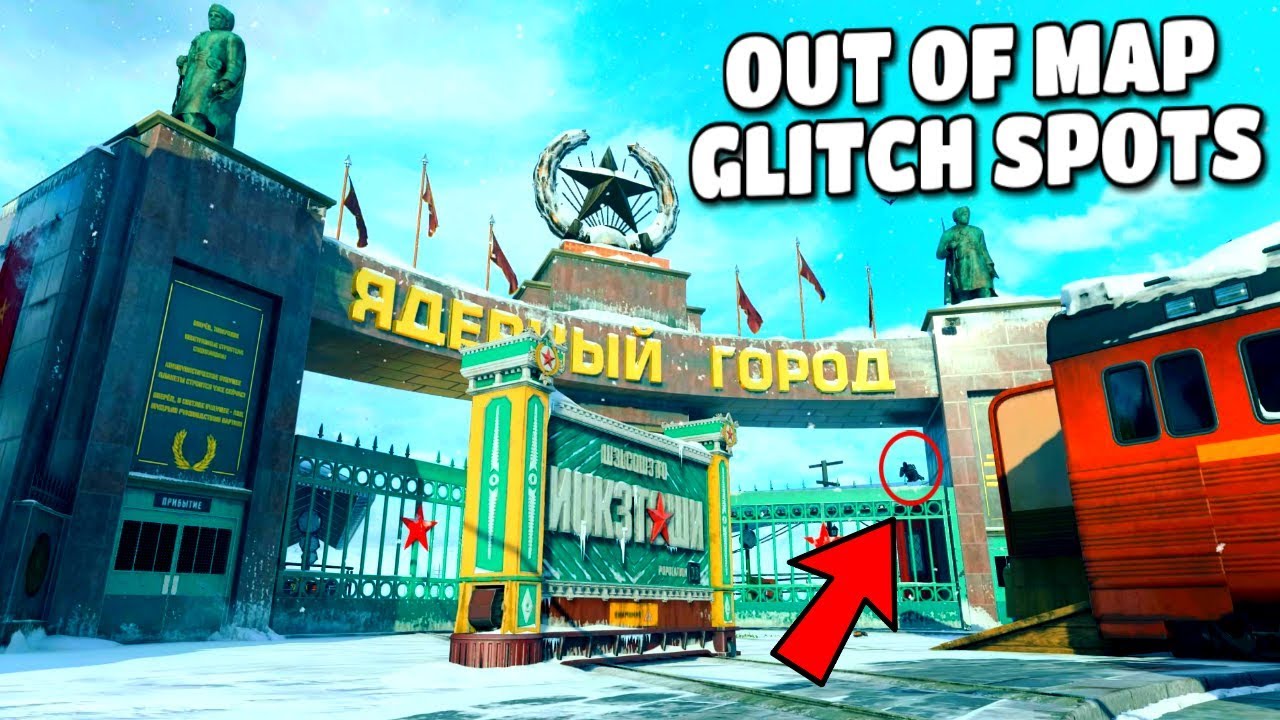 BO4 GLITCHES *NUKETOWN* EASY OUT OF MAP GLITCH SPOTS!