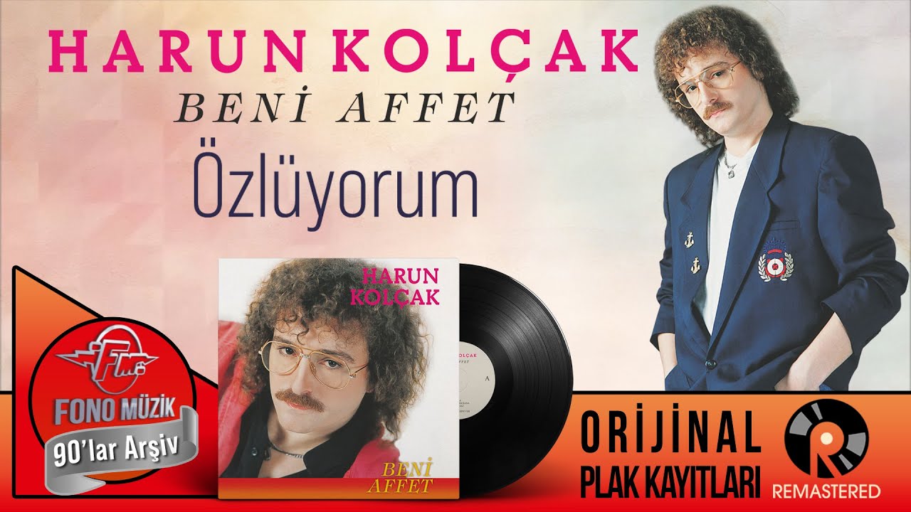 Harun Kolçak - Özlüyorum | Orijinal Plak Kayıtları - (Official Audio) - Remastered