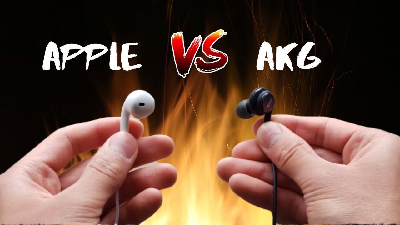 Проводные наушники Samsung AKG против проводных наушников Apple | Сравнение лучших проводных науш...