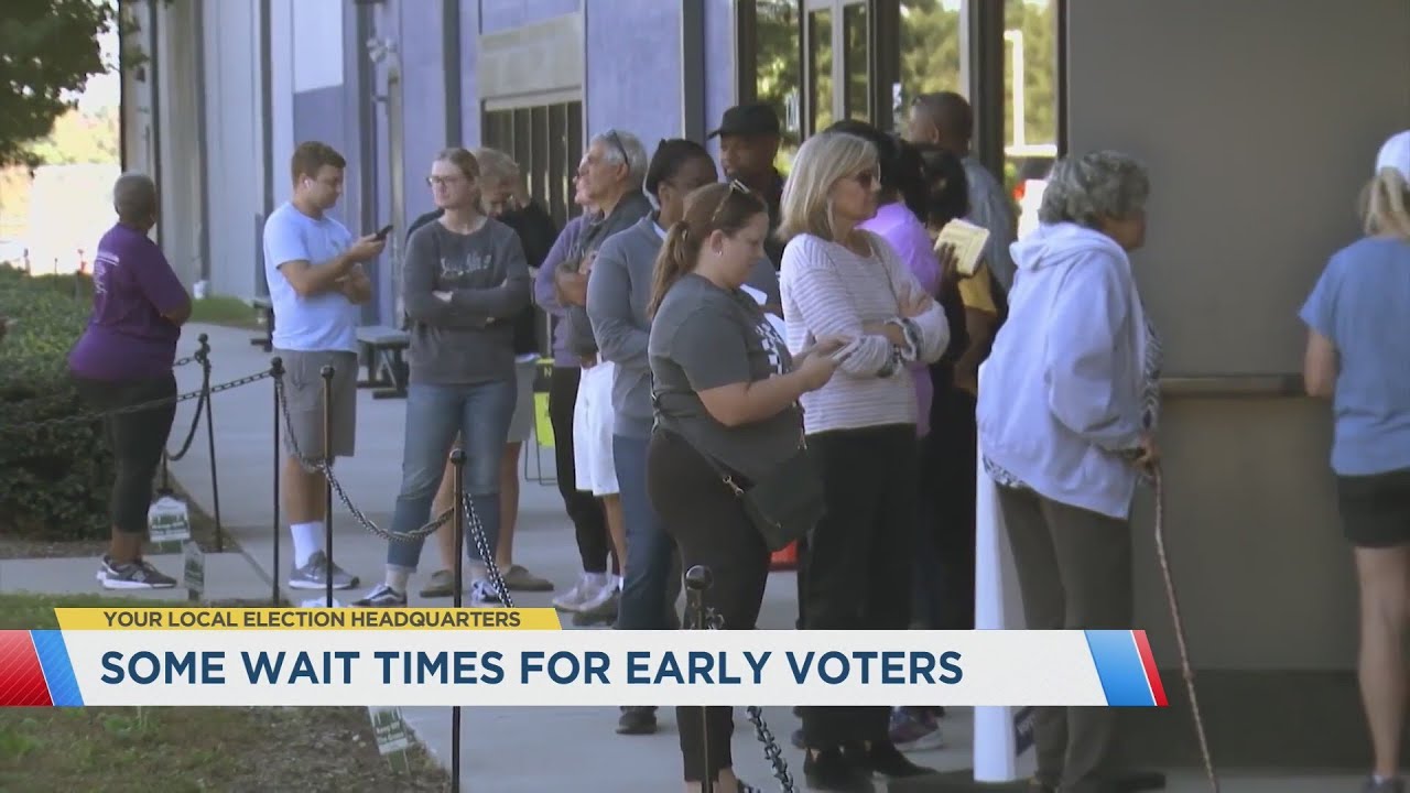Wait times for Wake Co. early voting sites available online
