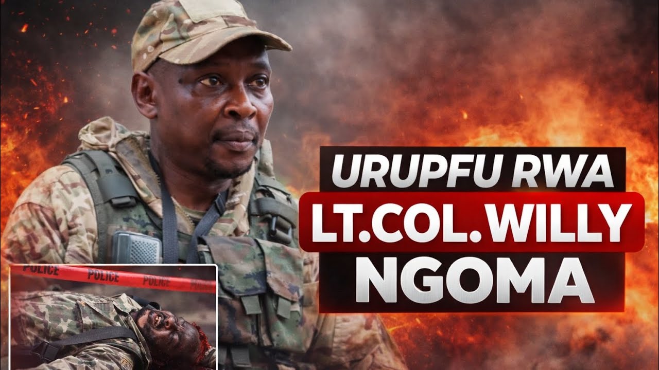 Tubivugeho: Lt Col Willy Ngoma Yitabye Imana – Byagenze Bite?