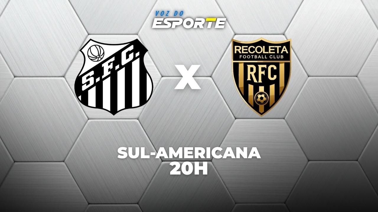 SANTOS X DEPORTIVO RECOLETA - AO VIVO | SUL-AMERICANA &ndash; 14/04/2026
