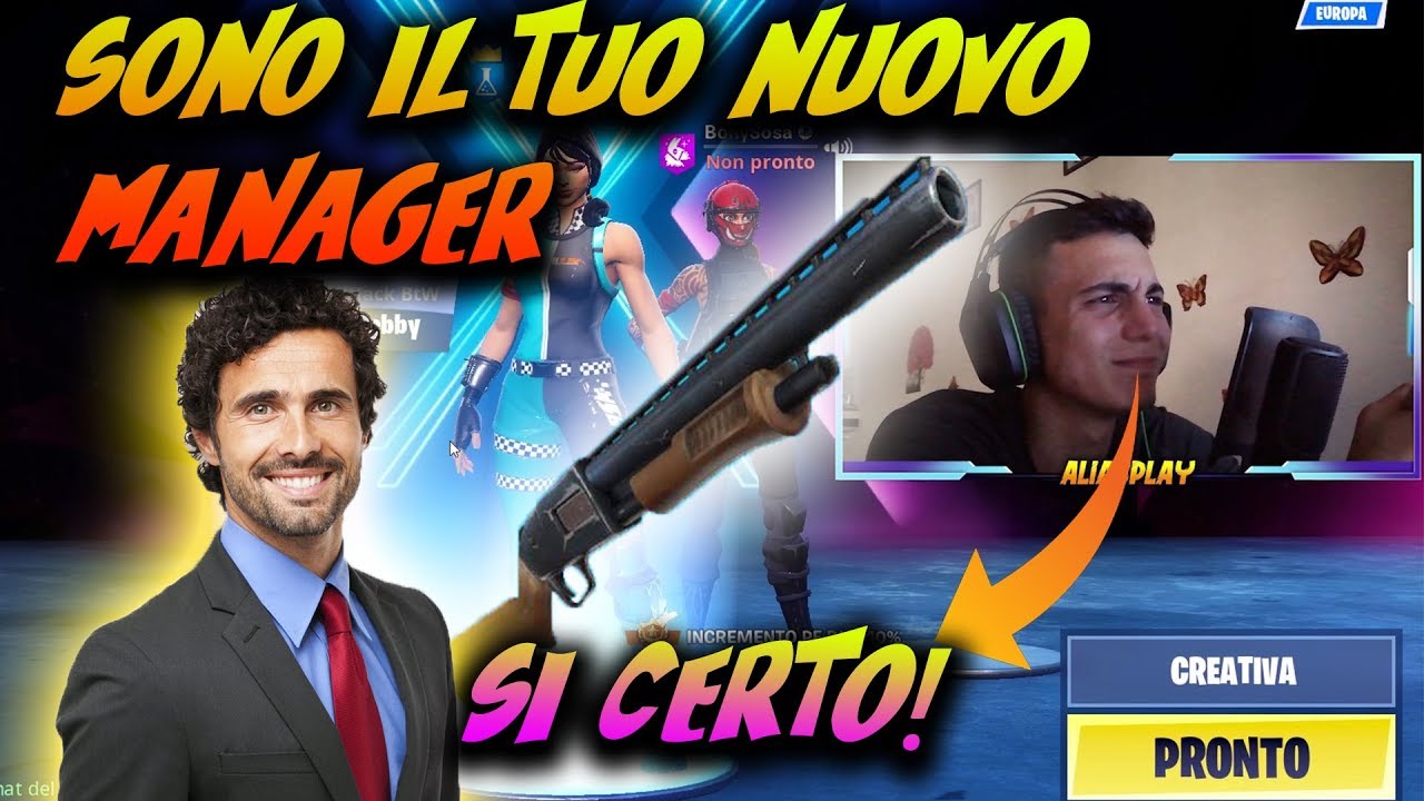 UN MANAGER CONVINTO MI FA UNA PROPOSTA! *TROLL*