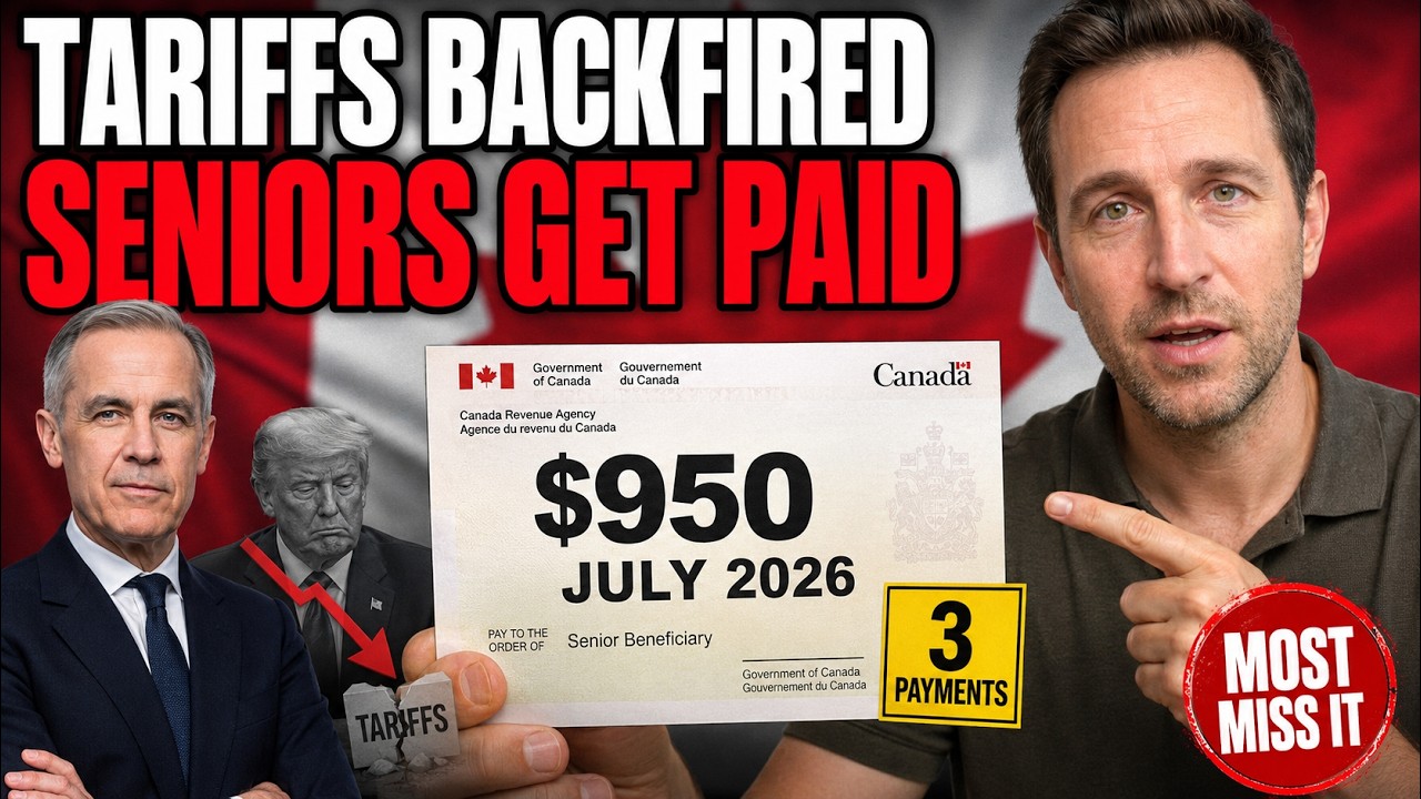 🚨 Trump's Tariffs Backfired &mdash; Now Carney Is Sending Canadian Seniors 3 New Payments This July