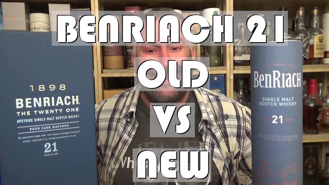 Benriach 21 OLD VS NEW - Single Malt Scotch Whisky Comparison from WhiskyJason