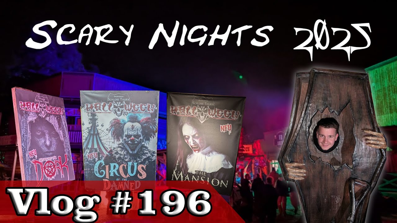 Scary Nights 2025 - Erlebnispark Schloss Thurn [VLOG #196]